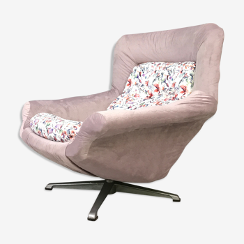 Fauteuil en velours