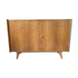 Light oak storage cabinet by Jiroutek, circa 1960