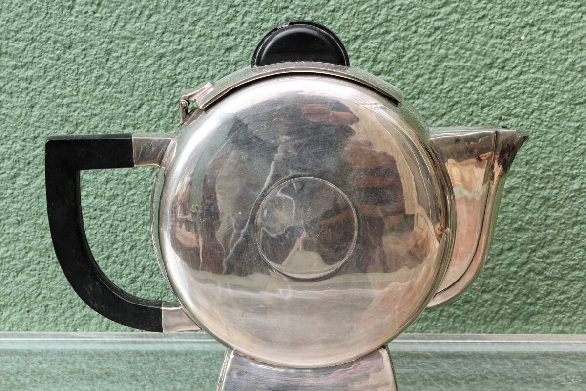 Art Deco silver-plated tea service