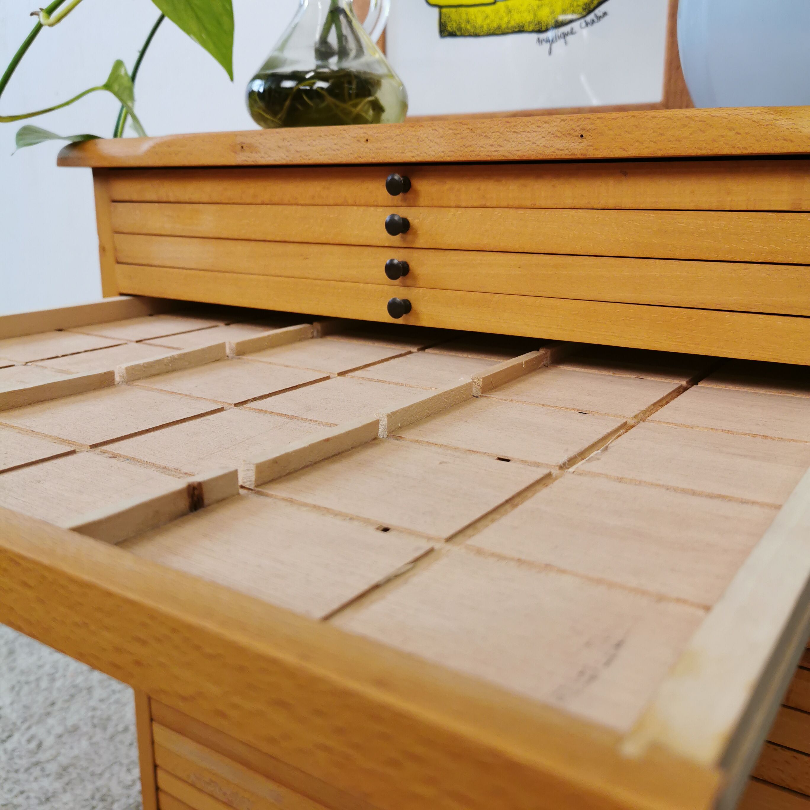 Craft furniture, 26 drawers
