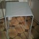 Tabouret minimaliste en acier