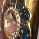 Round worked mirror
