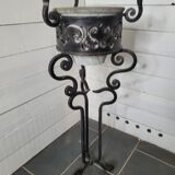 Wrought iron planter
