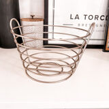 Circled aluminum fruit cup