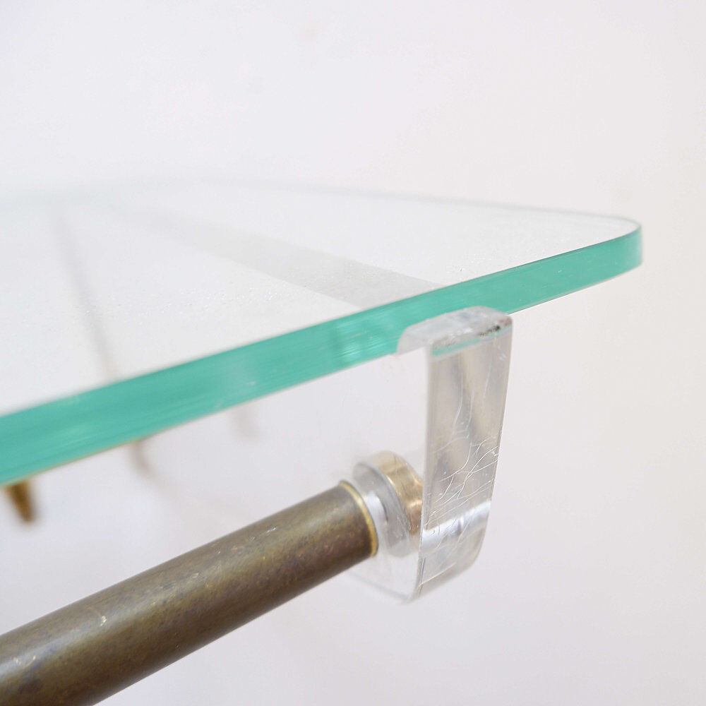 Minimalist wall coat rack, 1960s