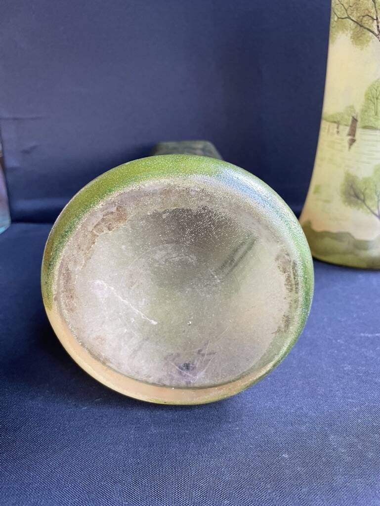 Pair of FT Legras Toul vases – 19th century