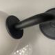Black and white  Opaline Glass Sconces Set of 2
