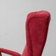 Pair of vintage armchairs attributed to Paolo Buffa in red fabric from the 1950s.