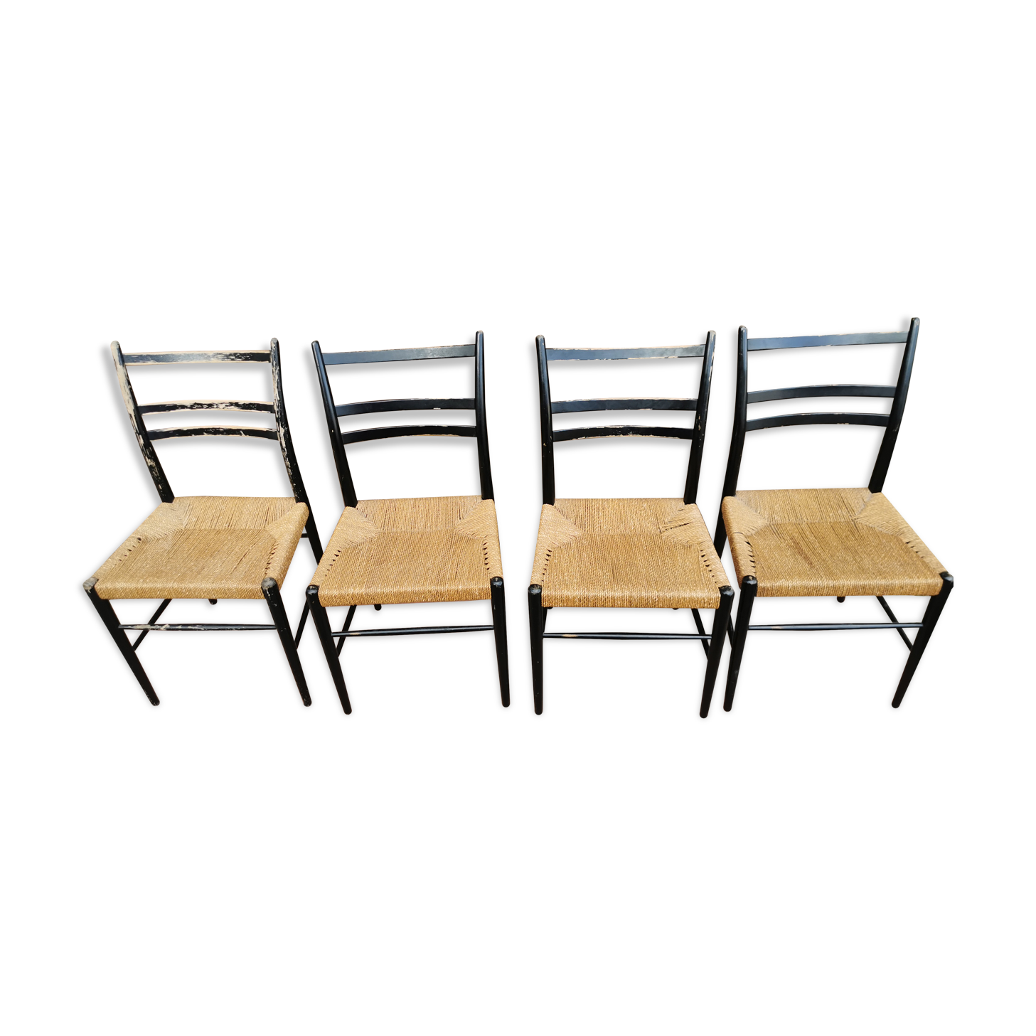 Lot de quatre chaises Gemla modèle Gracell