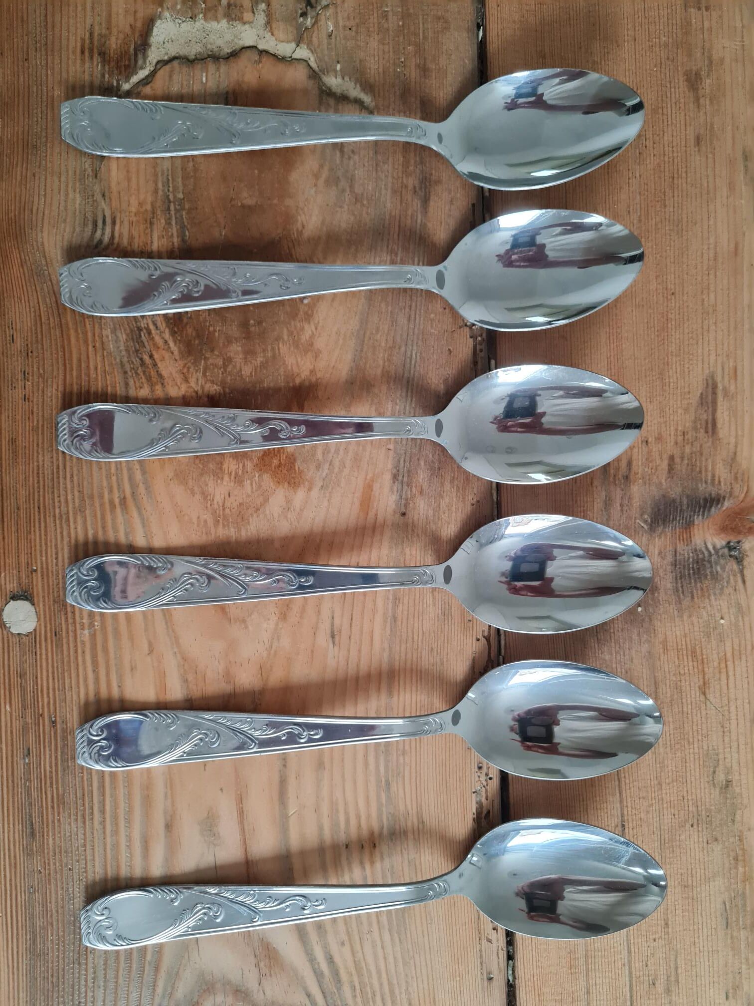 Vintage stainless steel spoon
