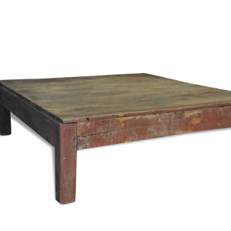 Grande table basse en bois