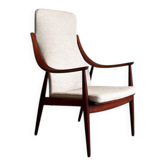 1960s Teak Lounge Chair by Peter Hvidt & Orla Mølgaard for France & Son