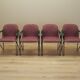 Set of four chairs, Italian design, 1980s, production: Italy