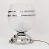 Clichy and chrome lamp