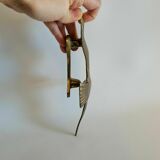 Door knocker in bronze or brass bird seagull deco marine