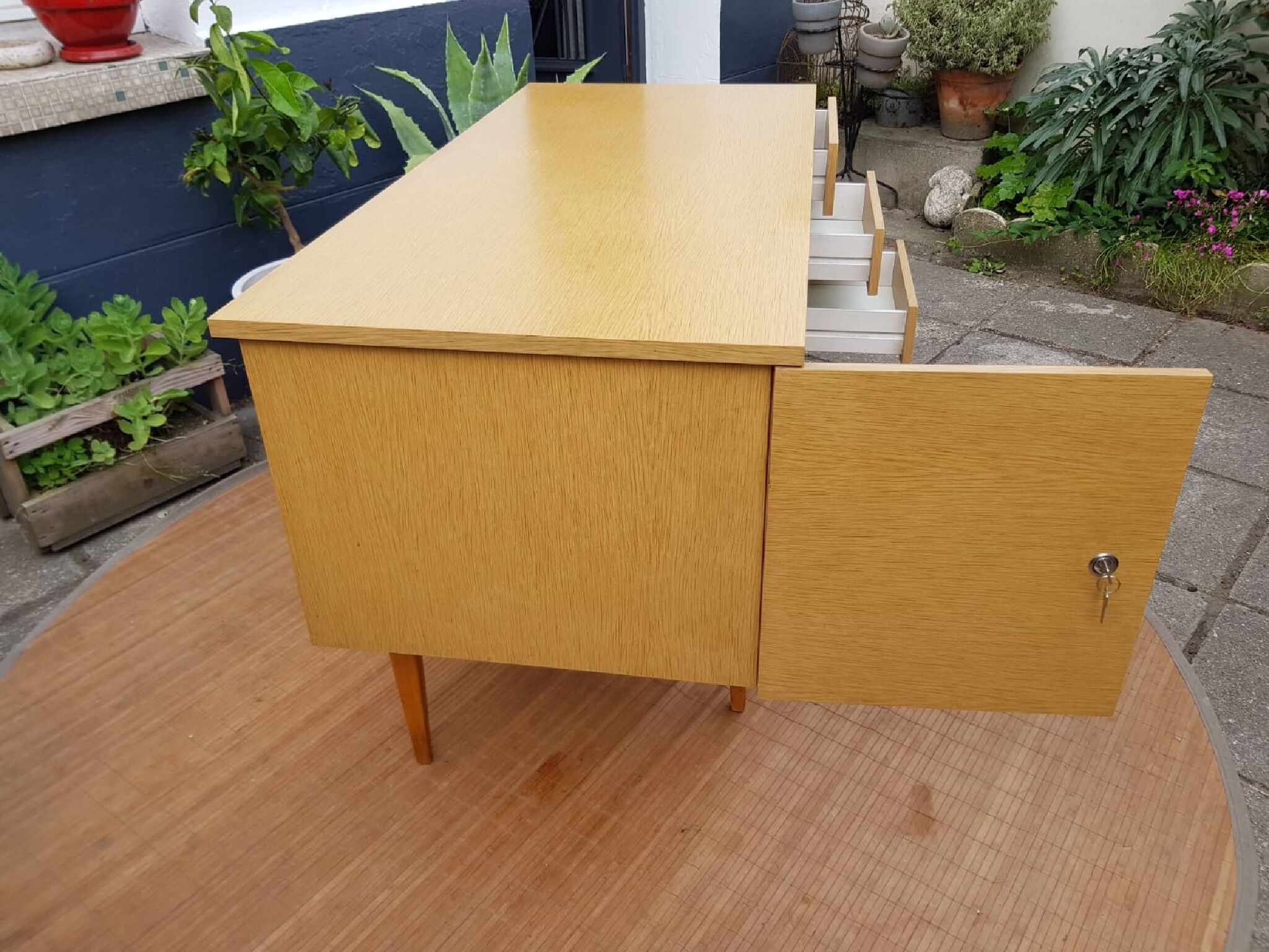 Scandinavian style desk 70s