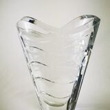 Baccarat crystal vase model Wave