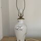 Lampe en porcelaine vintage décor grues – Franklin Porcelain