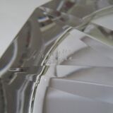 Heavy crystal ashtray Muller France 1930s