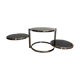 3-level coffee table Leitmotiv-swivel