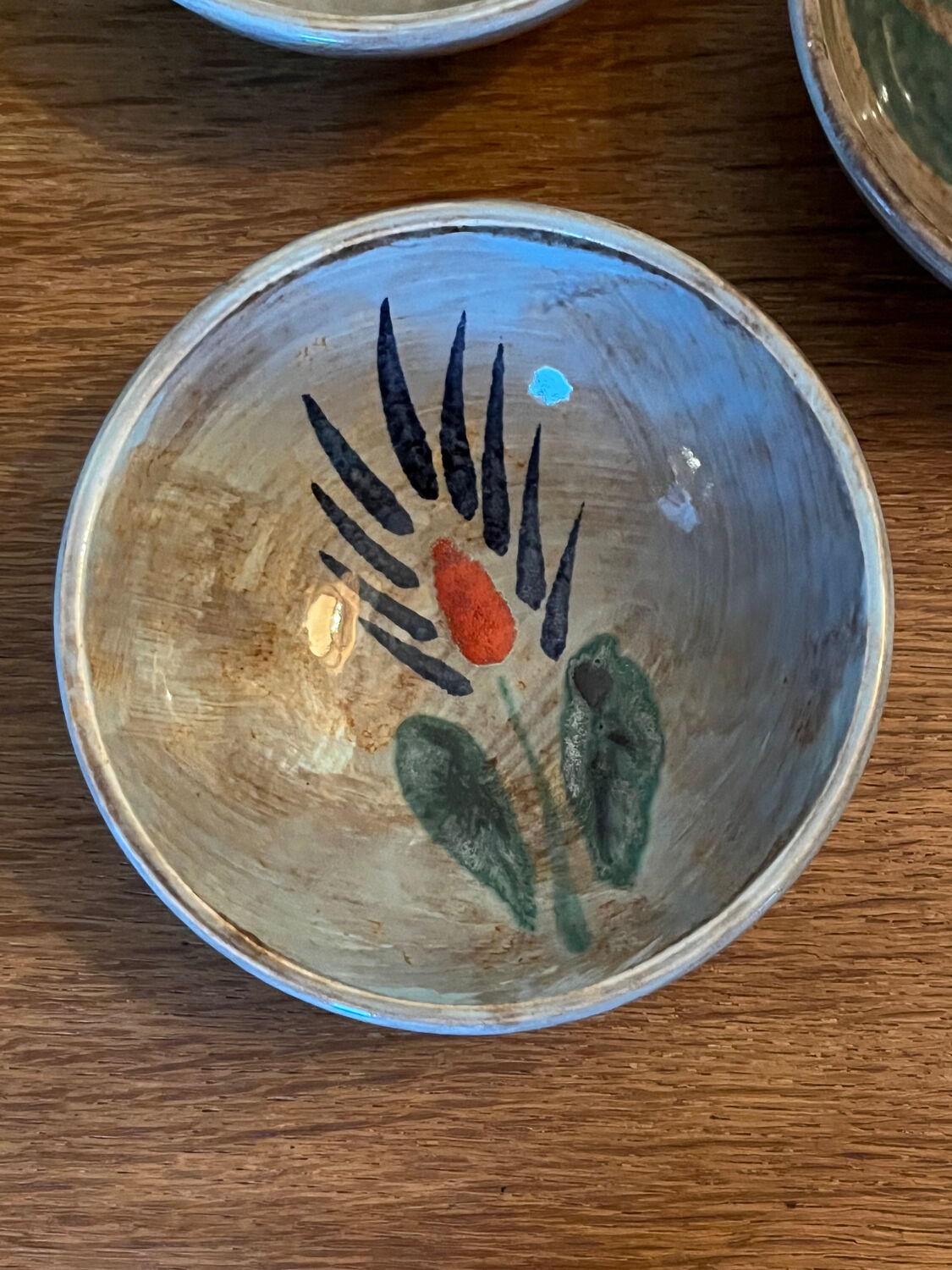 Trio ceramic cups from St Clément