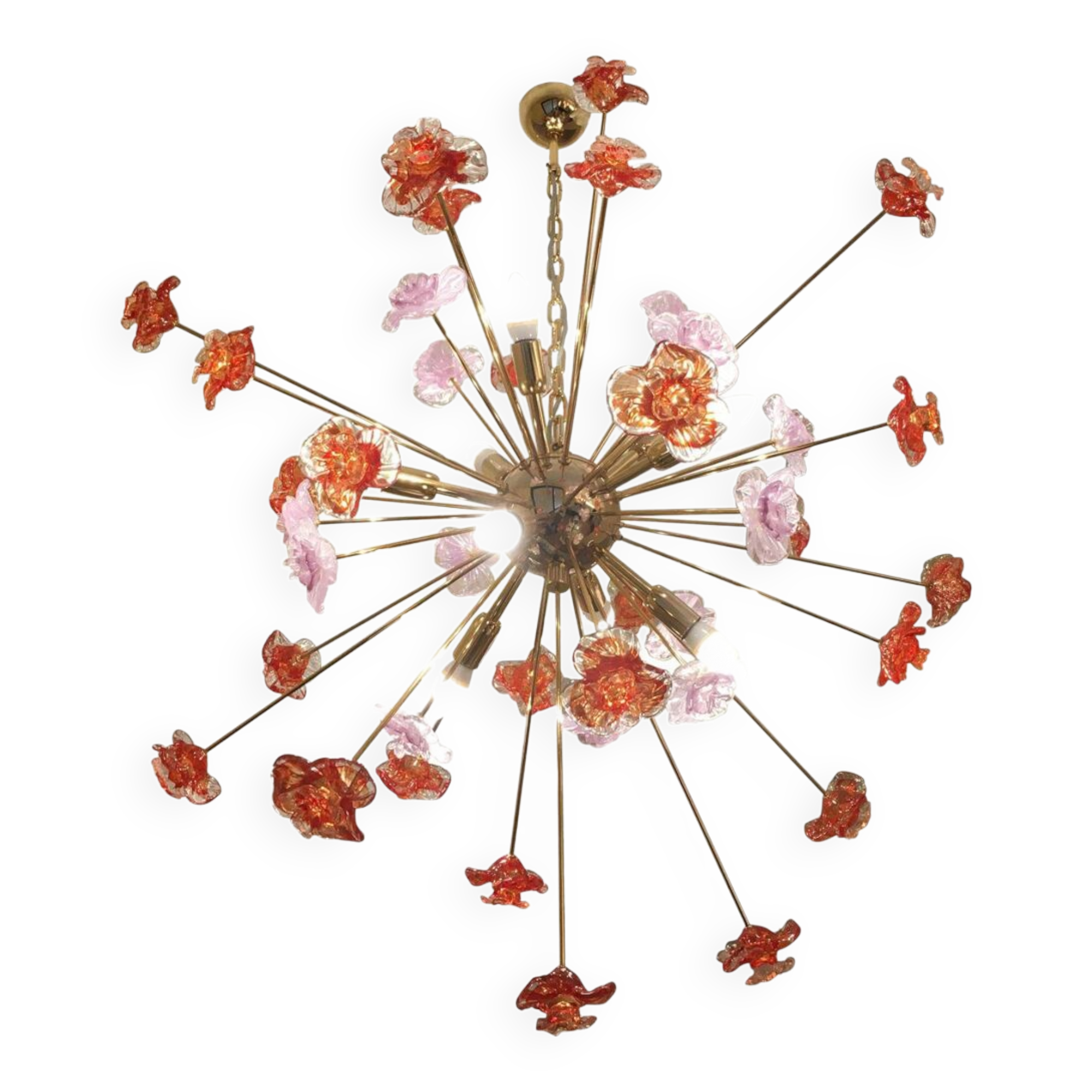 Murano glass ceiling lamp