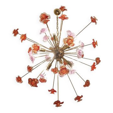 Murano glass ceiling lamp