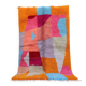 Contemporary high-quality multicoloured Azilal Berber rug - 246 x 153 cm