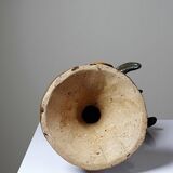 Petit coq décoratif en céramique émaillé artisanale art populaire