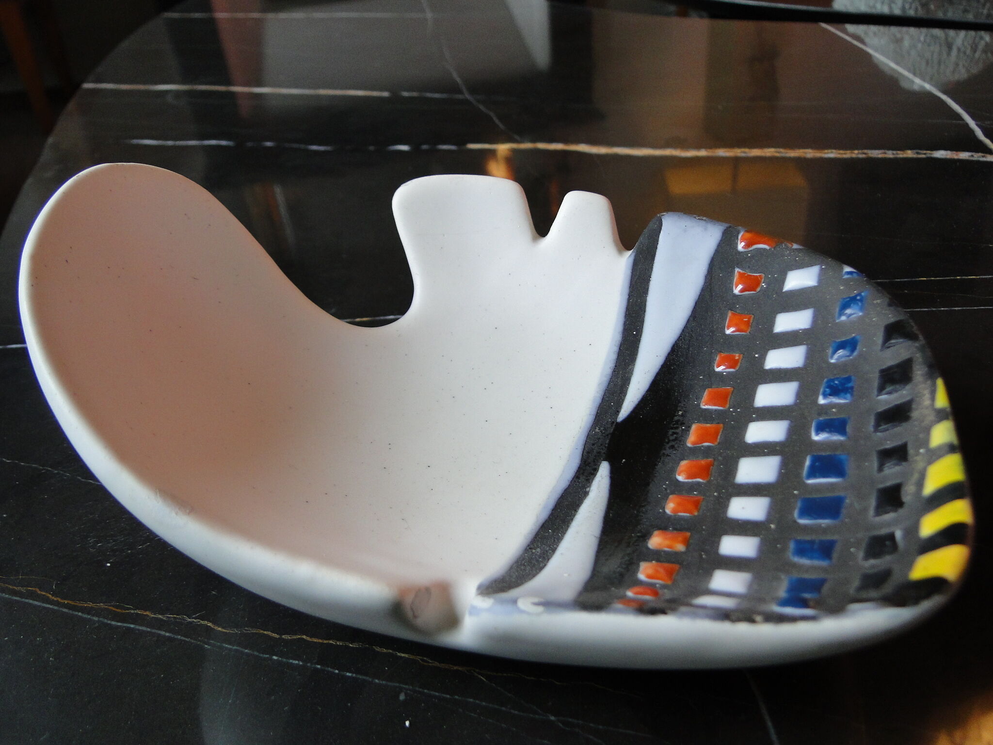 Roger Capron ceramic ashtray 1950s