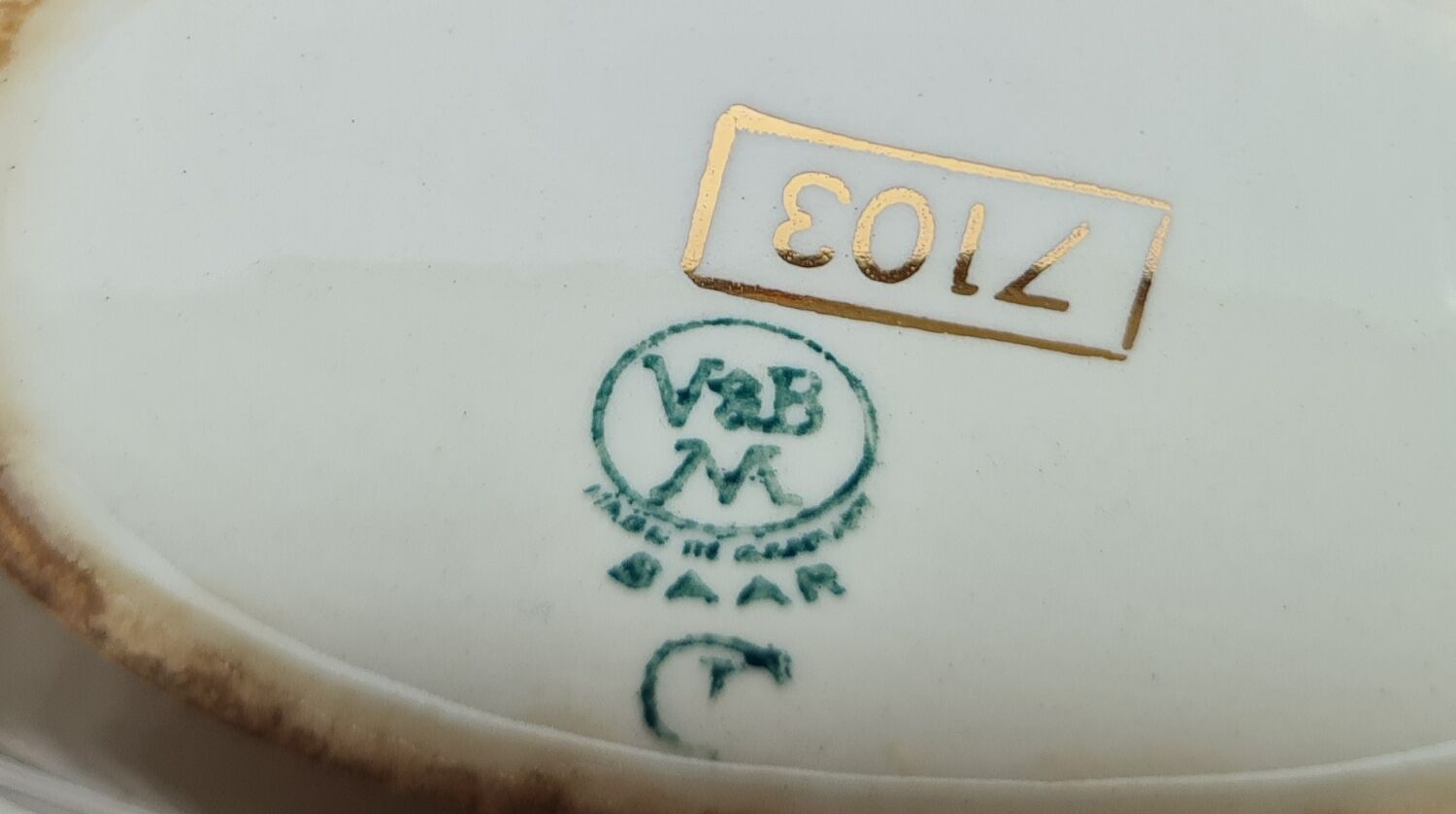 Saucière villeroy and boch with ravier