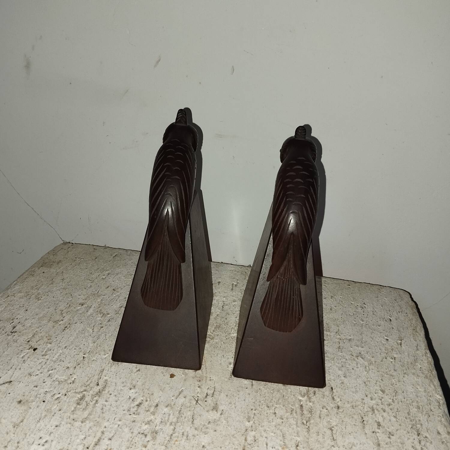 Pair of Dan Karner Art Deco Bookends
