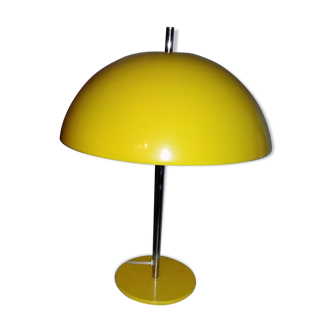 Lamp mushroom Unilux 70s yellow