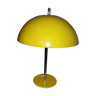 Lampe champignon Unilux années 70 jaune