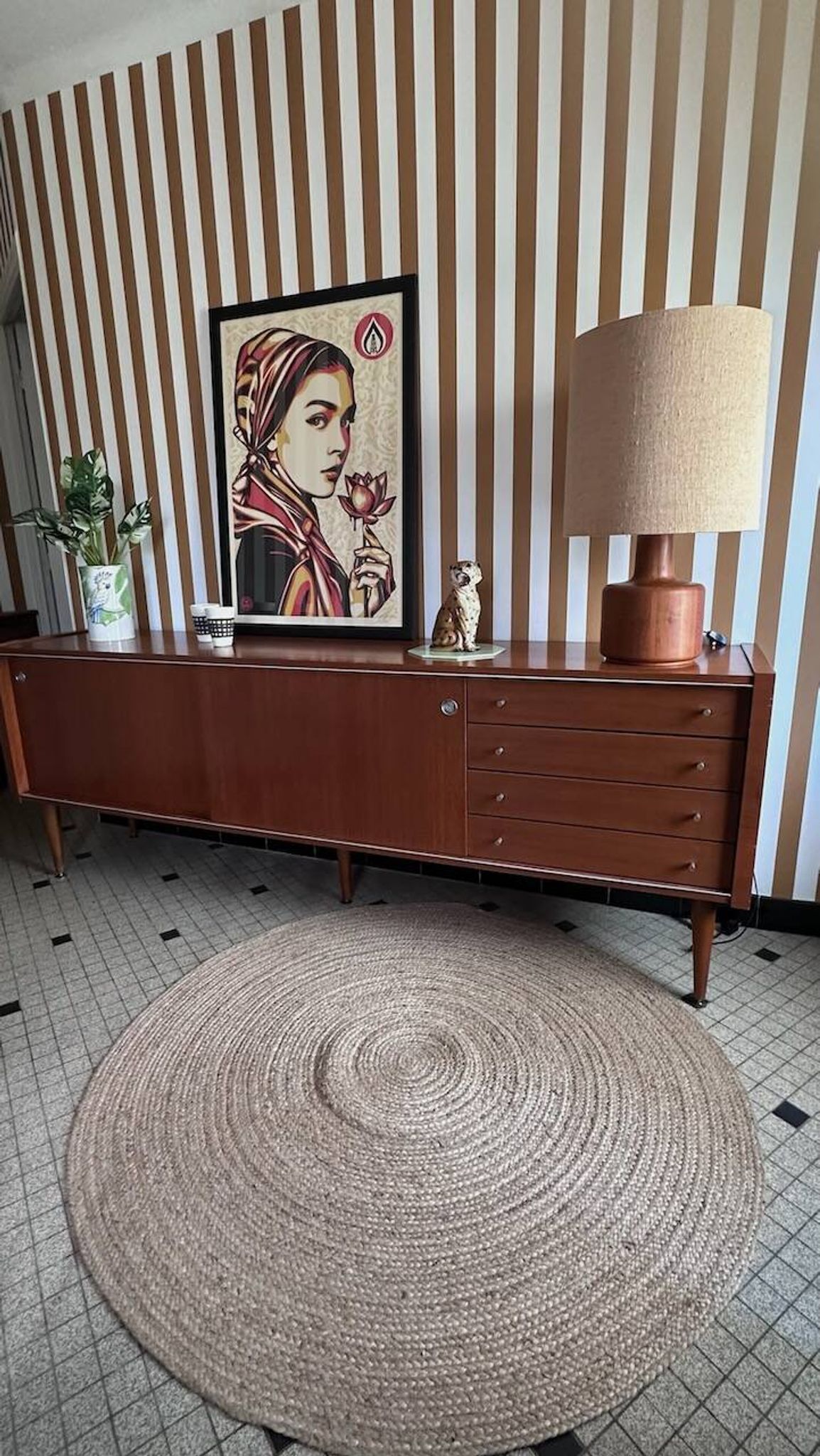 Grande enfilade vintage