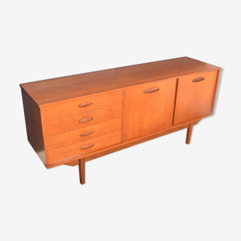 Restored Retro 1960s Homeworthy Teak Sideboard