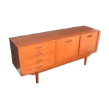Restored Retro 1960s Homeworthy Teak Sideboard