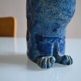 Anthropomorphic ceramic lamp base