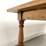 Oak and cherry table – 1970s