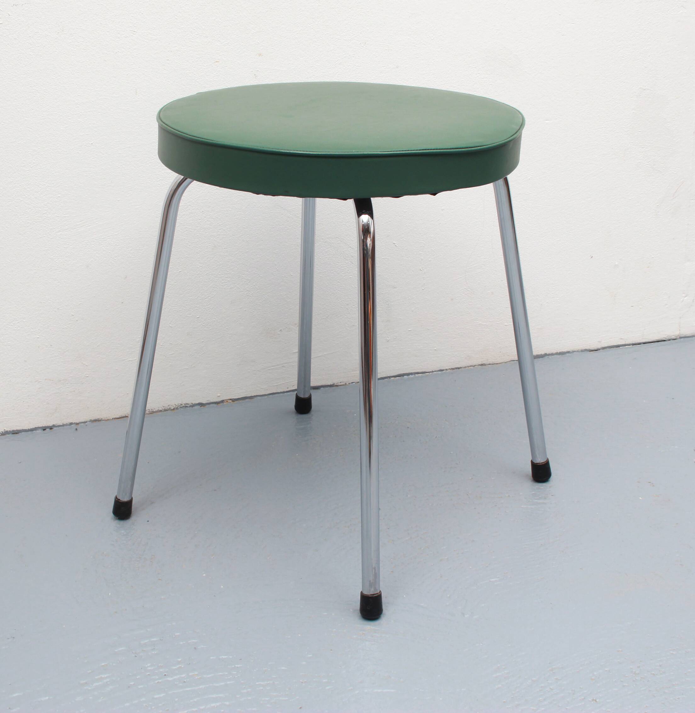 1950s stool green from Thonet