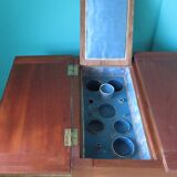 Table de toilette d'époque, fin XVIIIè en merisier massif, France vers 1770