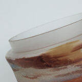 Art Nouveau glass mushroom lamp