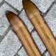 Vintage wooden skis pair L=193