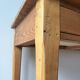 Farmhouse table with 2 large drawers