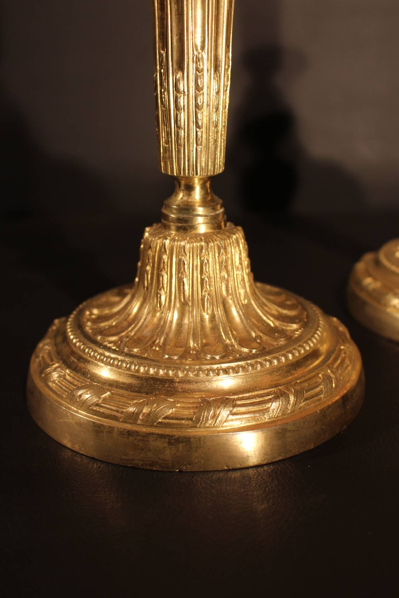 Pair of Louis XVI candlesticks