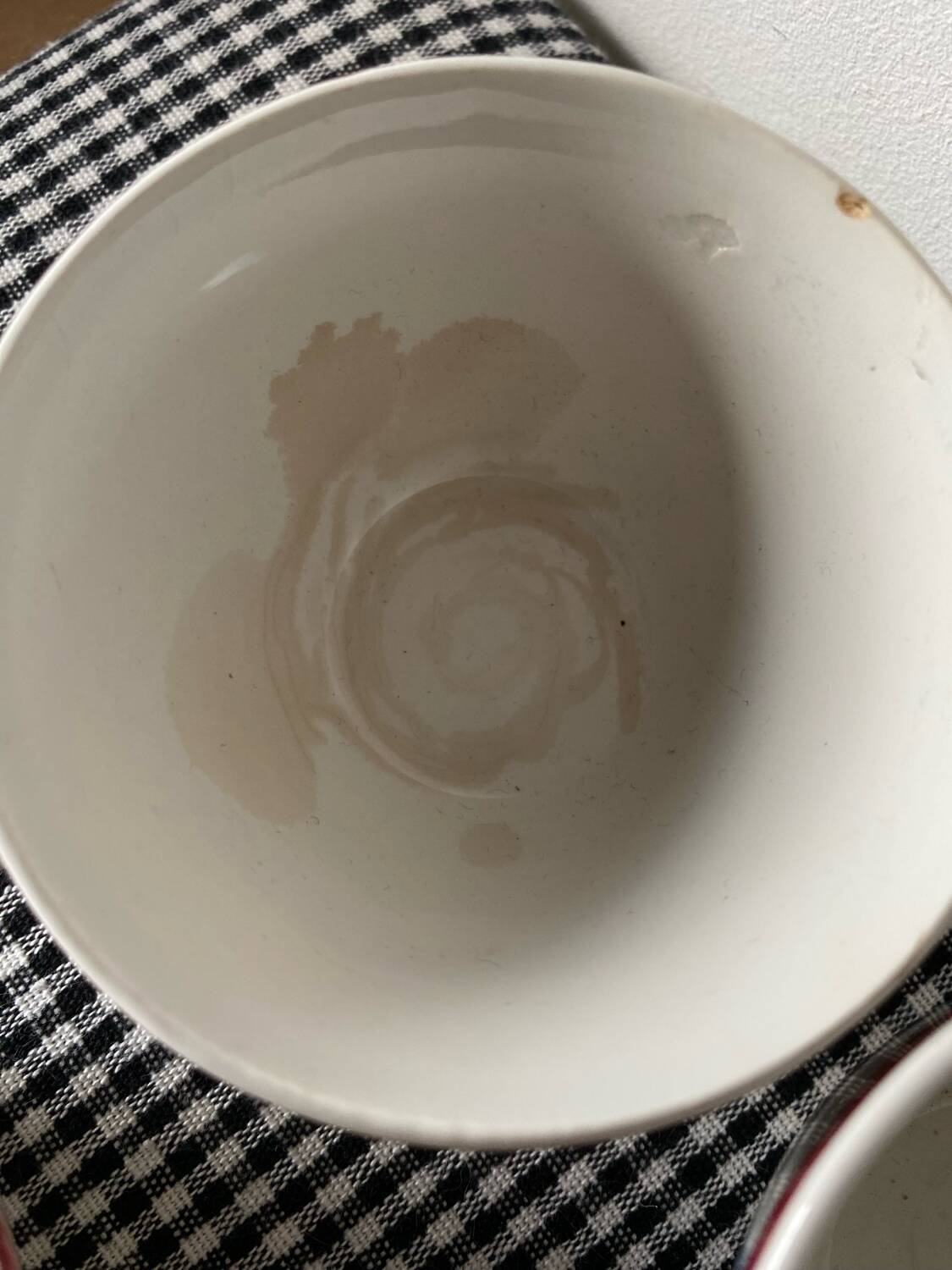 Lot de 8 tasses vintage
