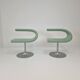Set of 2 Bla Station Innovation C Swivel Chairs by Fredrik Mattson, Sweden