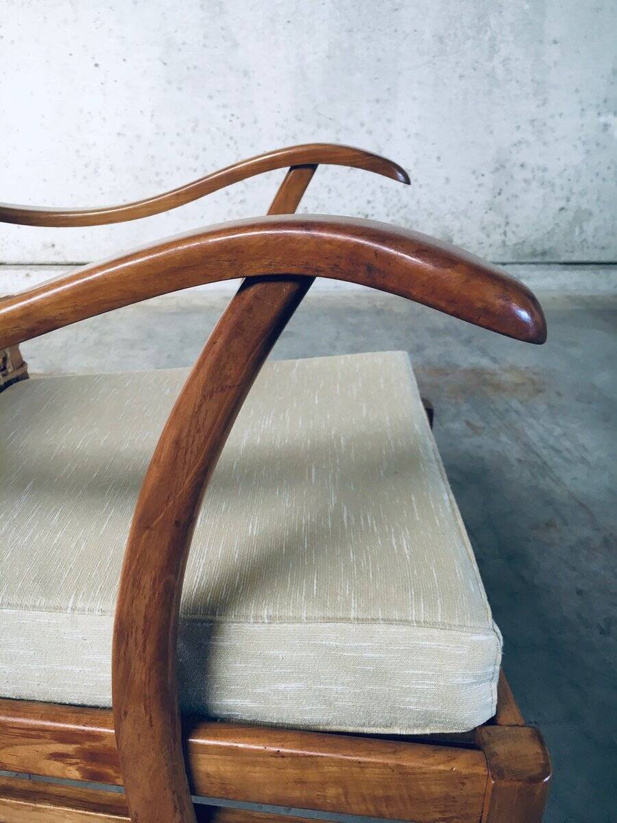 Modernist Easy Chair attributed to Bas van Pelt, Netherlands, 1930s