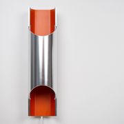 Pair of vintage Danish wall sconces Pandean by Bent Karlby, Lyfa, 1960s