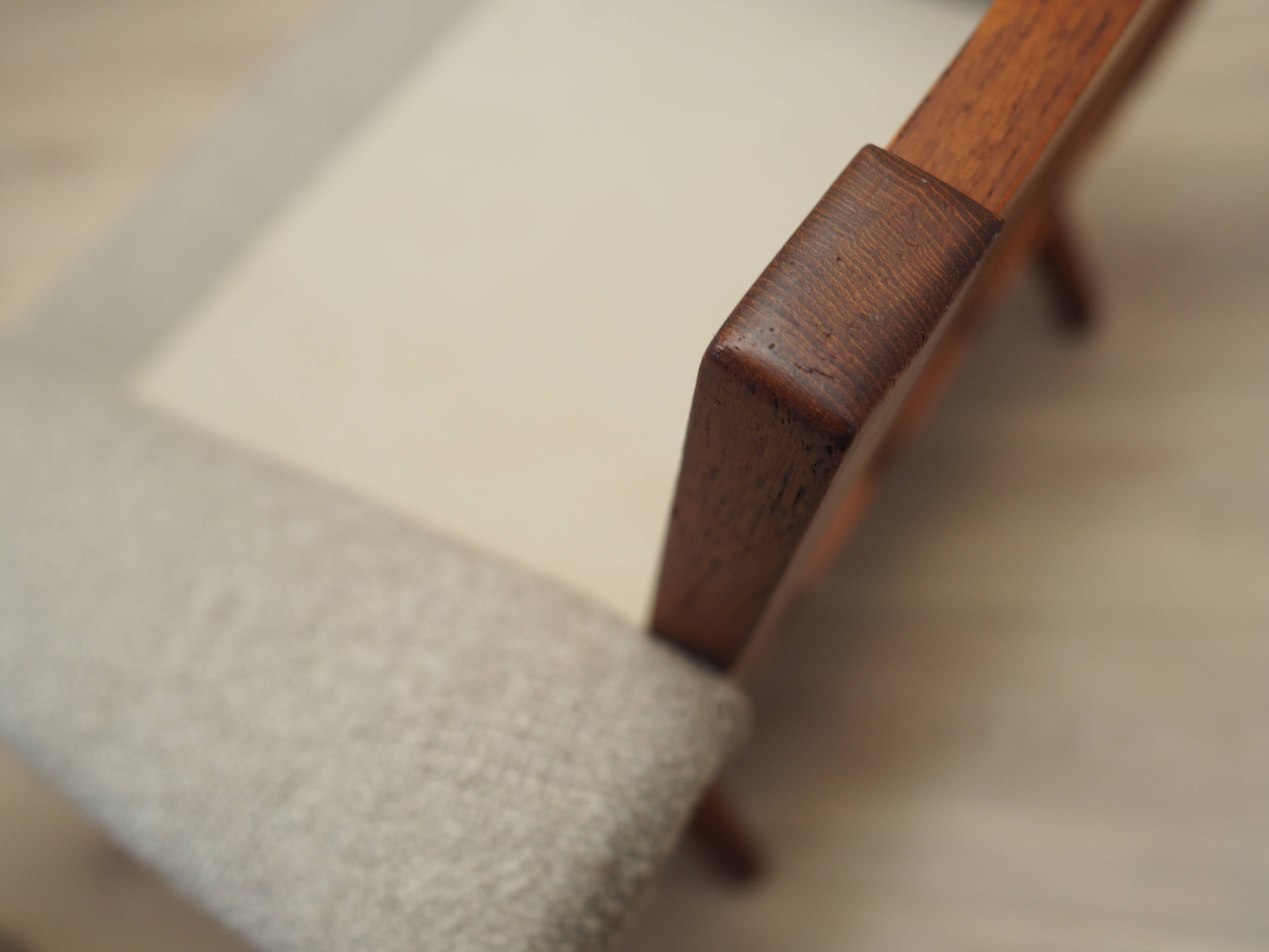 Teak armchair, Danish design, 1970s, production: Denmark